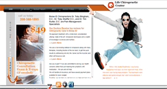 Desktop Screenshot of lifechiro.com